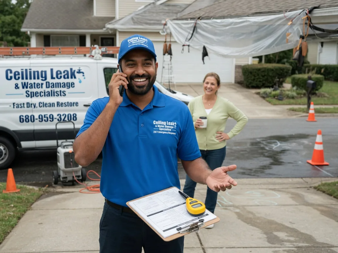 Ceiling Leak Cleanup Lyons, MI FAQs